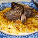 turnip hash browns with pulled pork
