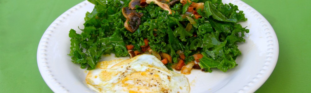 Kale Andouille Salad Header