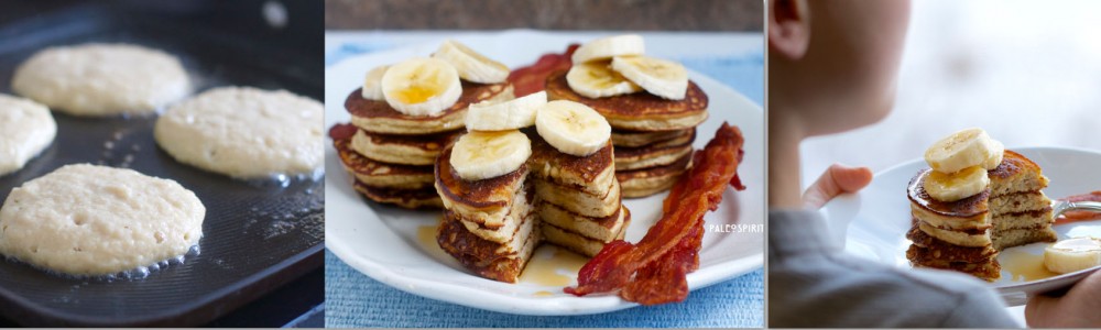 paleo banana pancakes
