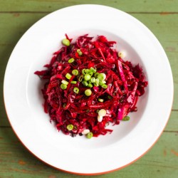 Beet and Cabbage Slaw