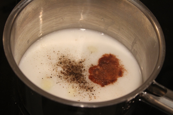 coconut milk and spices