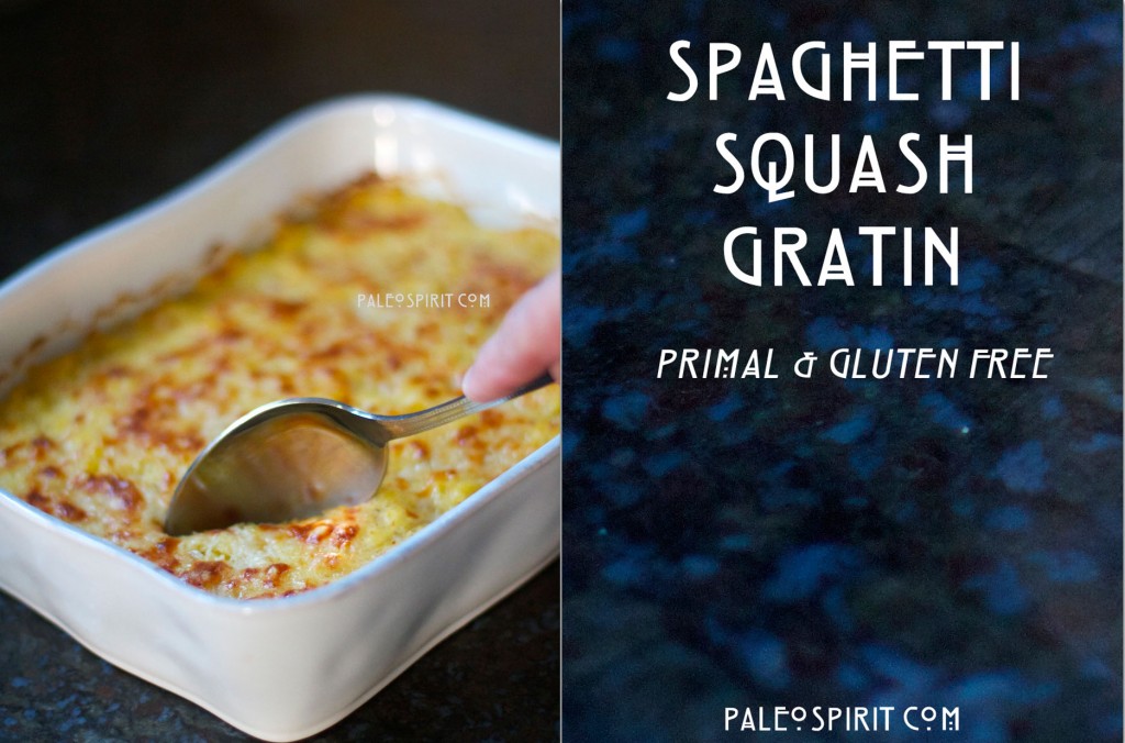 Spaghetti Squash Gratin: Paleospirit.com