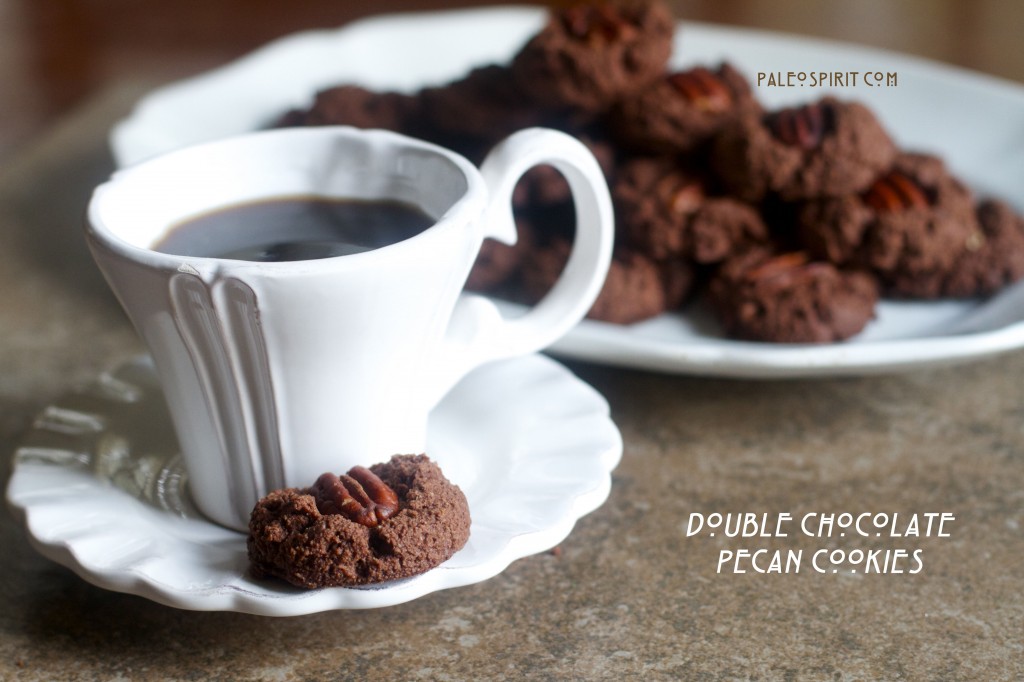 Double Chocolate Paleo Cookies:: PaleoSpirit.com