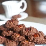 Double Chocolate Pecan Cookies