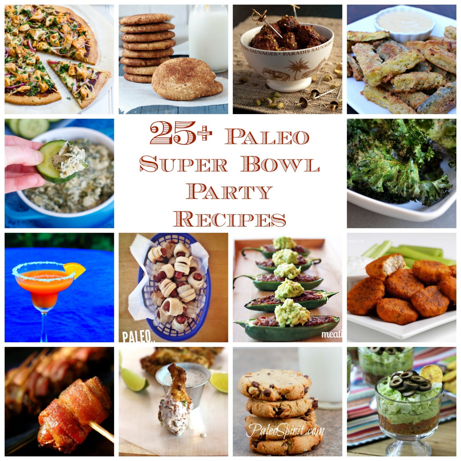 Paleo Super Bowl Recipes | @paleospirit
