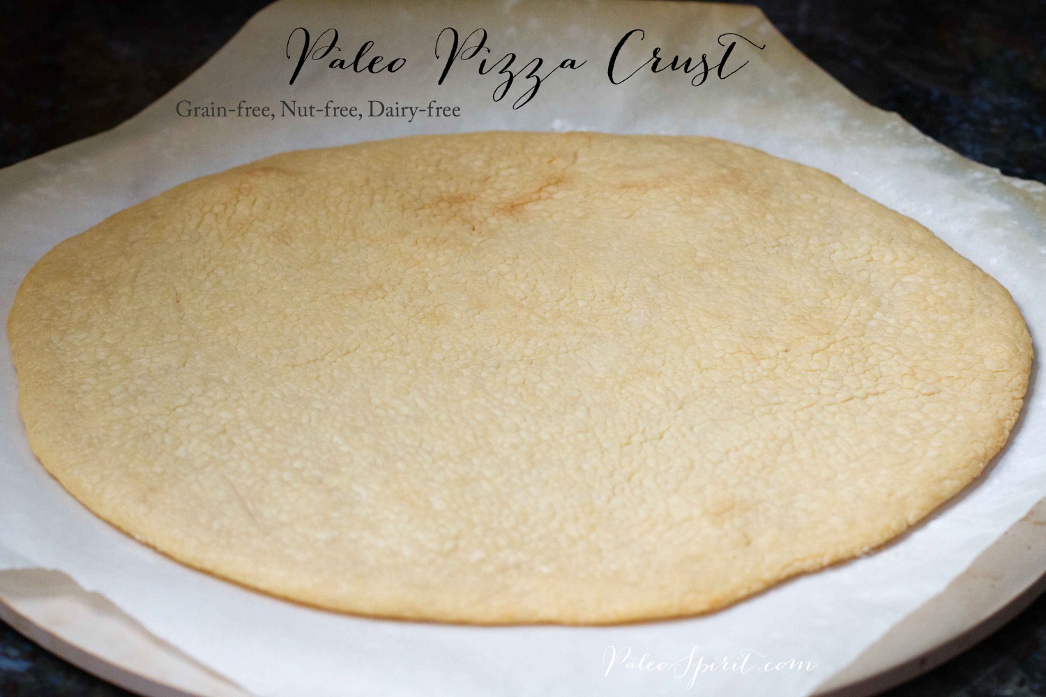 Paleo Pizza Crust: from @PaleoSpirit #paleo #dairyfree